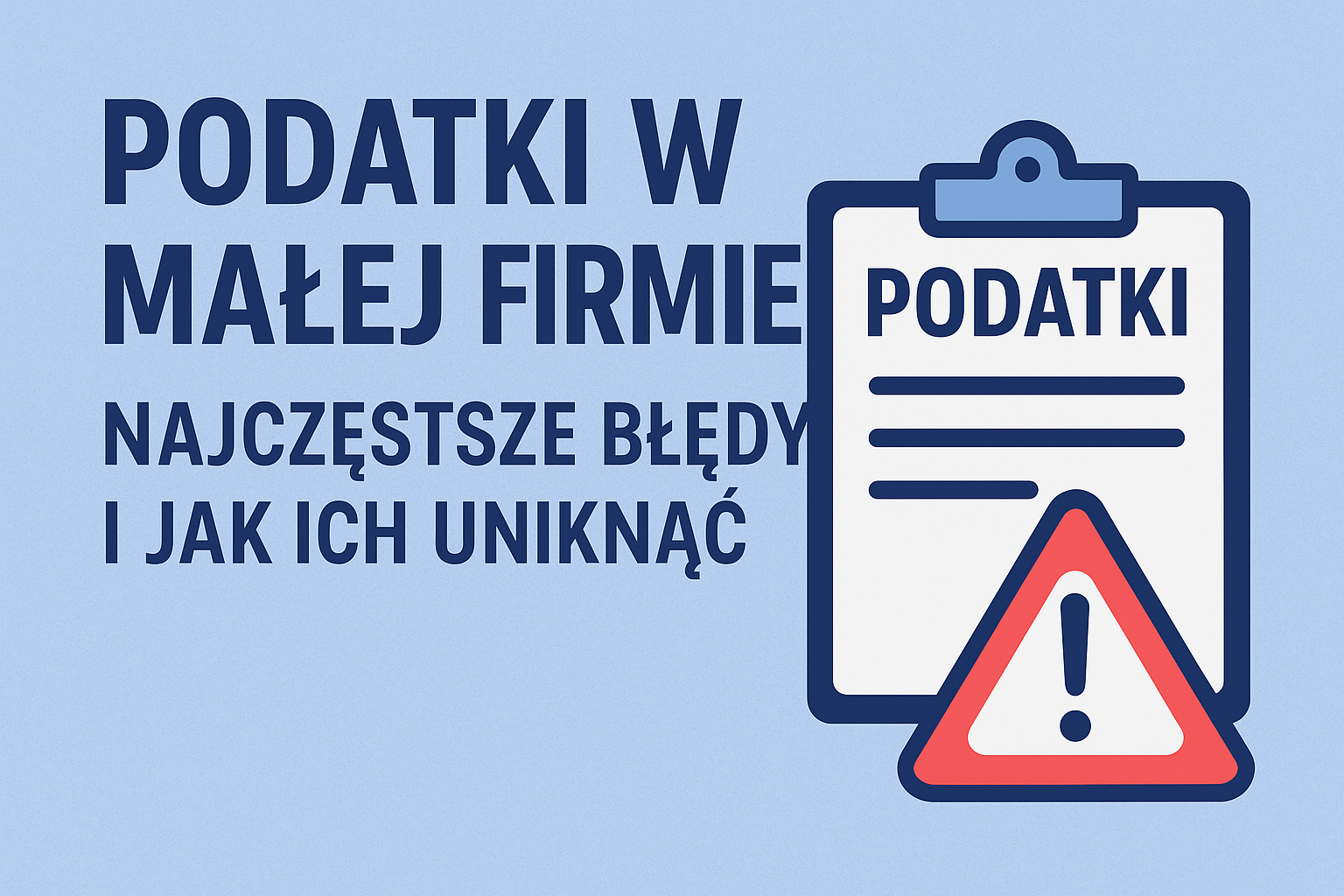 Podatki w małej firmie – najczęstsze błędy i jak ich uniknąć